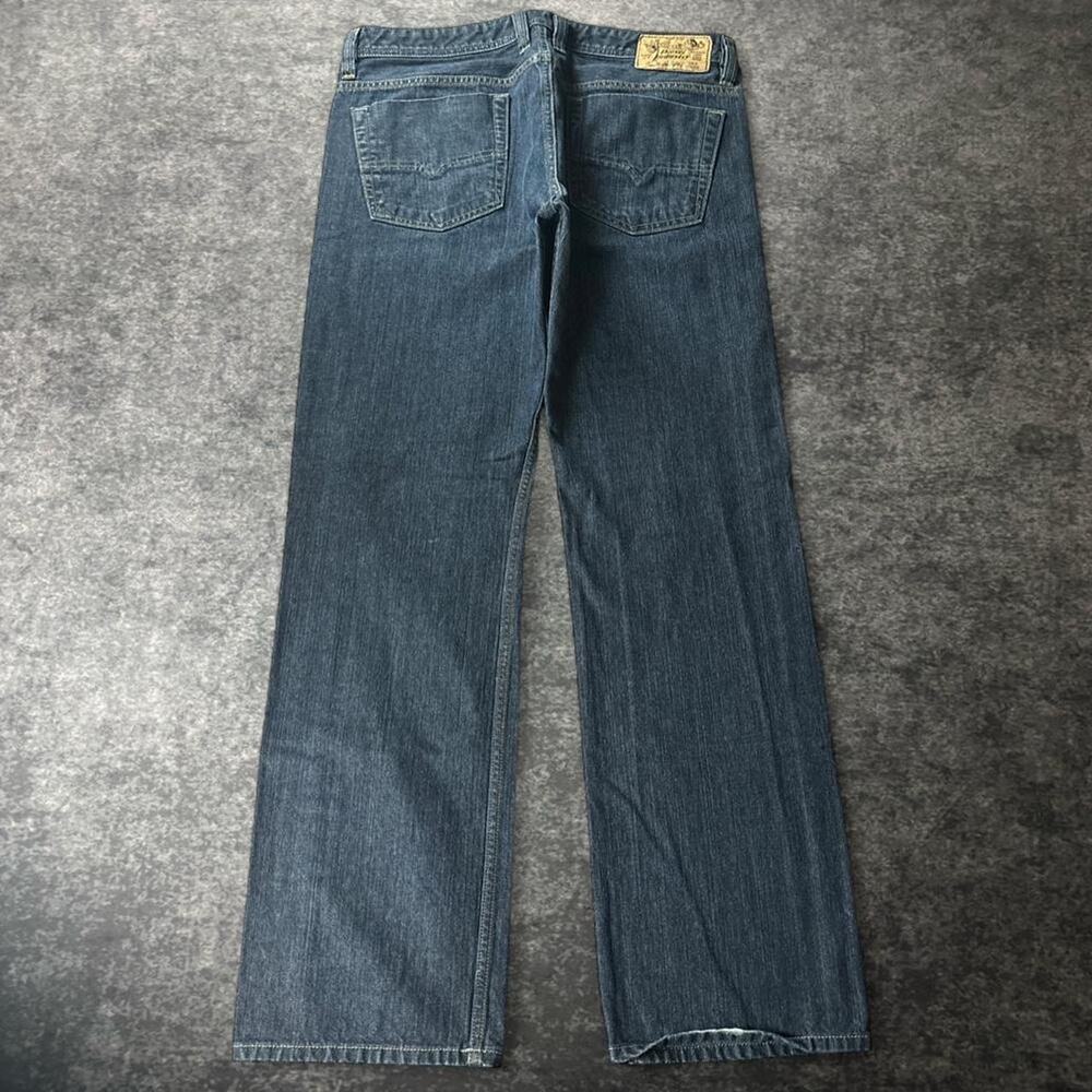 Vintage Diesel Industry Men’s 34 Blue Jeans Straight Leg Made in USA Y2K